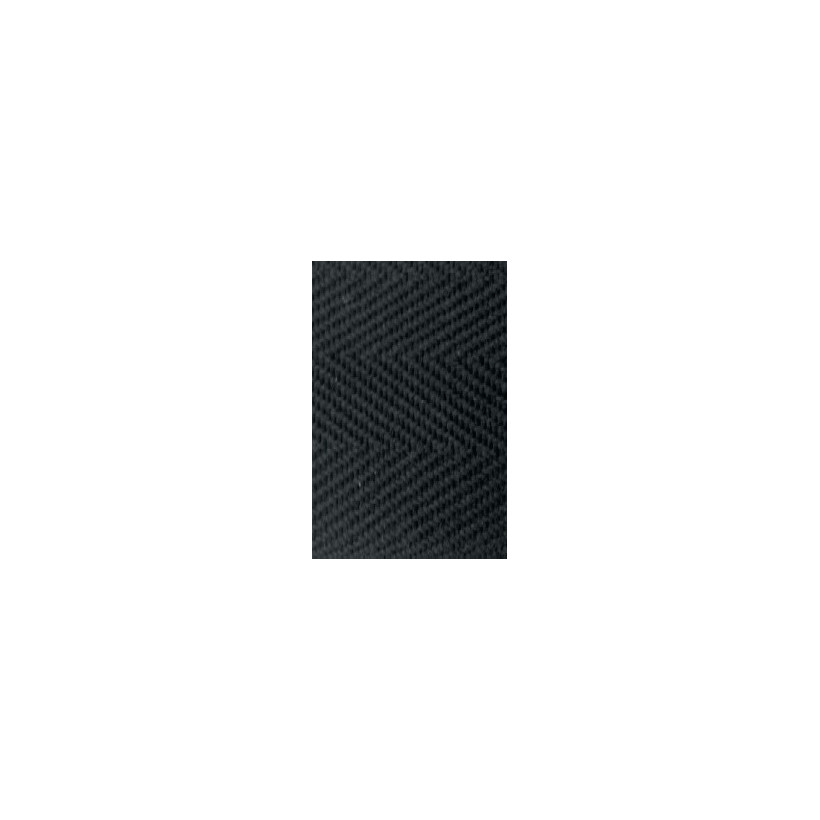 Purchase Black twill edging strap (100 m roll)
