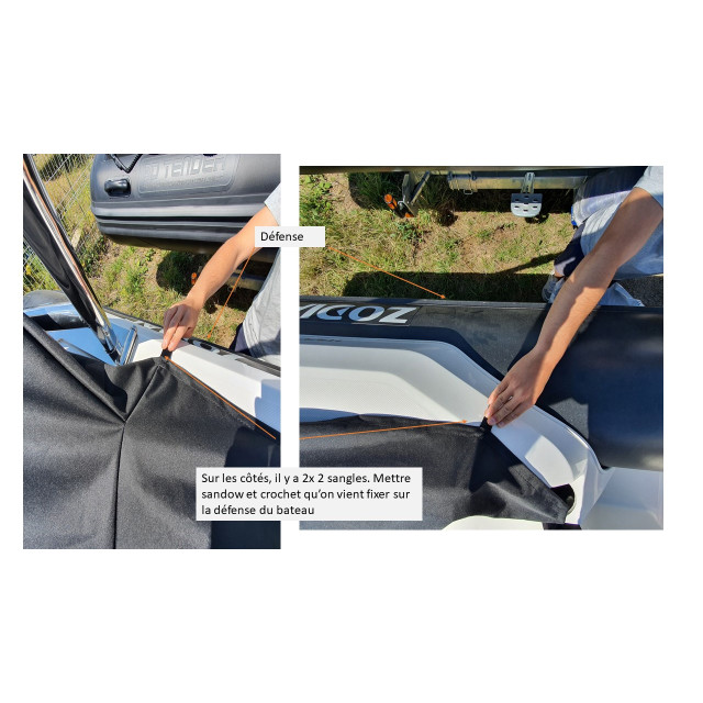 Purchase Zodiac Medline 6.8 Rear Seat Cover