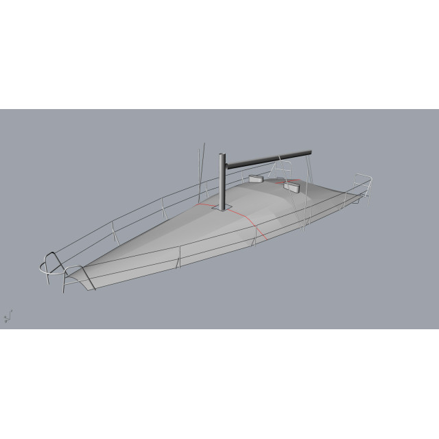 Purchase Flat roof deck Pogo 36 structure