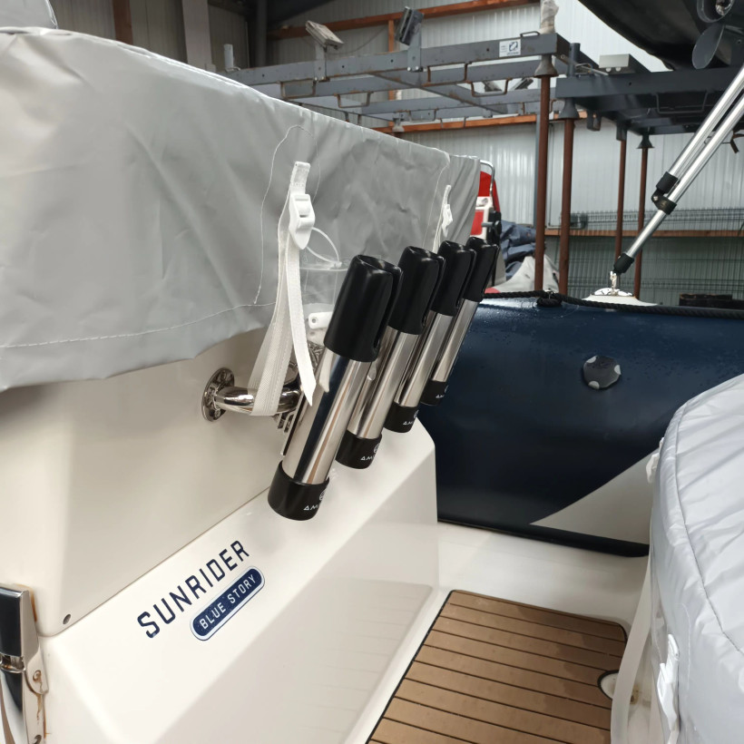 Purchase Bolster seat cover with rod holders Bombard Sunrider 650