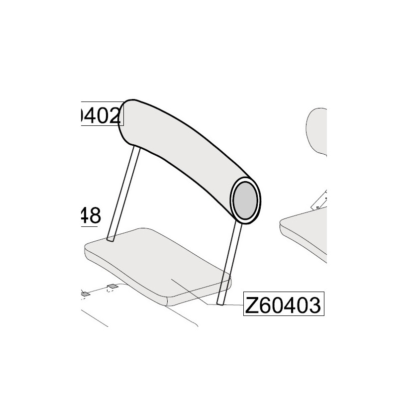 Purchase Pilot seat cushion Bombard Explorer 640