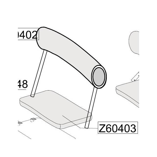 Purchase Pilot seat cushion Bombard Explorer 640