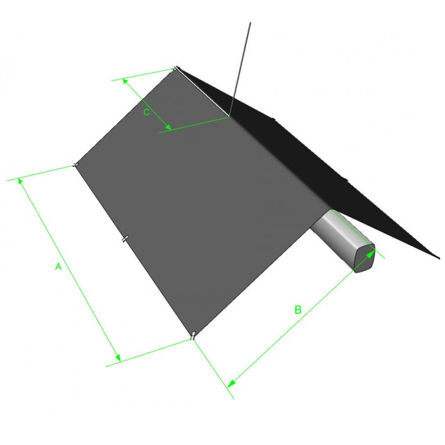Purchase Standard white nylon sun tent