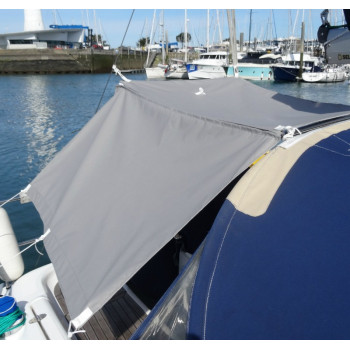 Purchase Sunshade with 4 modular sections in Sunbrella fabric