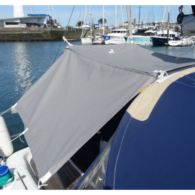 Purchase Sunshade with 4 modular sections in Sunbrella fabric