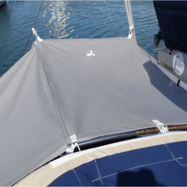 Purchase Sunshade with 4 modular sections in Sunbrella fabric